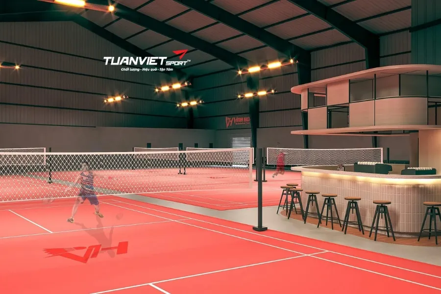 Sân cầu lông Vĩnh Hòa Badminton - Sân cầu lông thành phố Cần Thơ