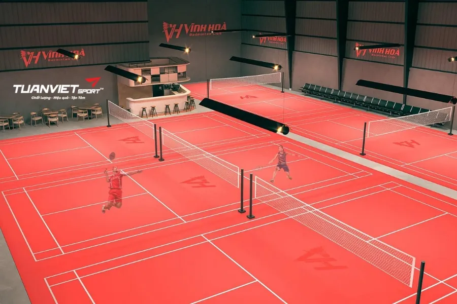 Sân cầu lông Vĩnh Hòa Badminton - Sân cầu lông thành phố Cần Thơ