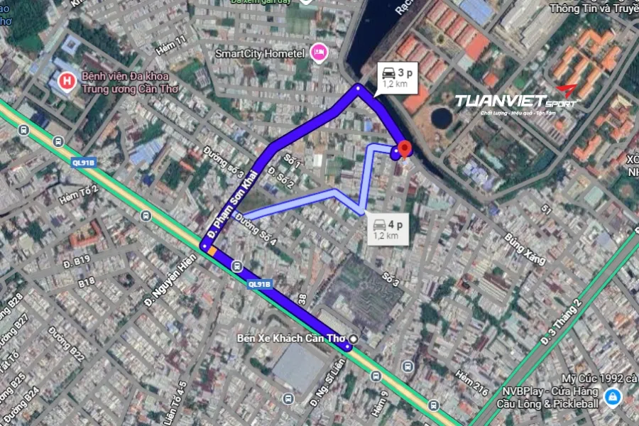S&acirc;n Cầu L&ocirc;ng TamBo - S&acirc;n cầu l&ocirc;ng th&agrave;nh phố Cần Thơ