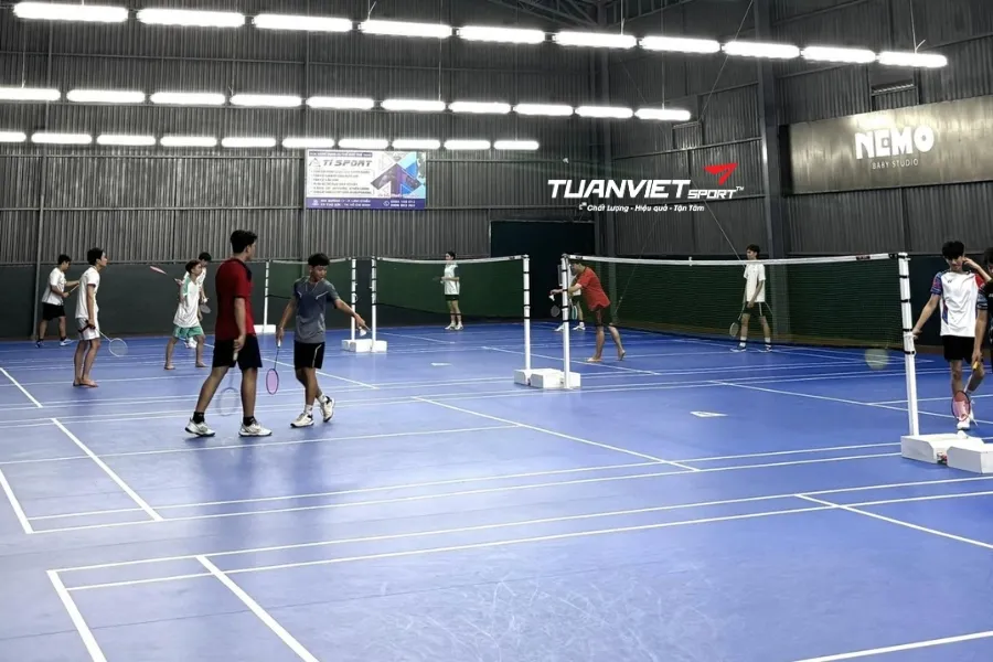 Sân cầu lông 7badminton - Sân cầu lông thành phố Cần Thơ