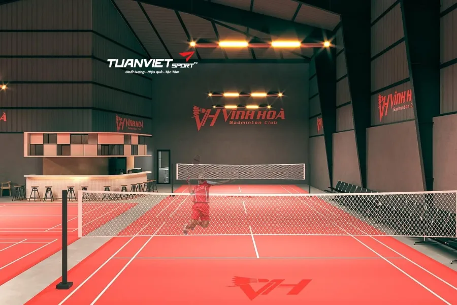 S&acirc;n cầu l&ocirc;ng Vĩnh H&ograve;a Badminton - S&acirc;n cầu l&ocirc;ng th&agrave;nh phố Cần Thơ