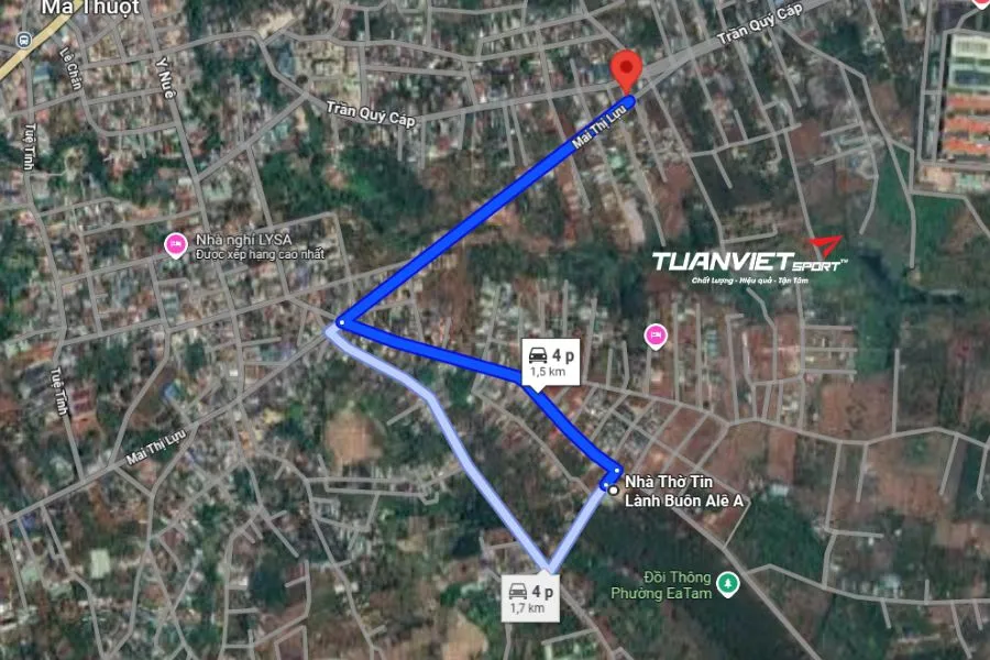 Sân cầu lông No.1 Badminton - Sân cầu lông tỉnh Đắk Lắk