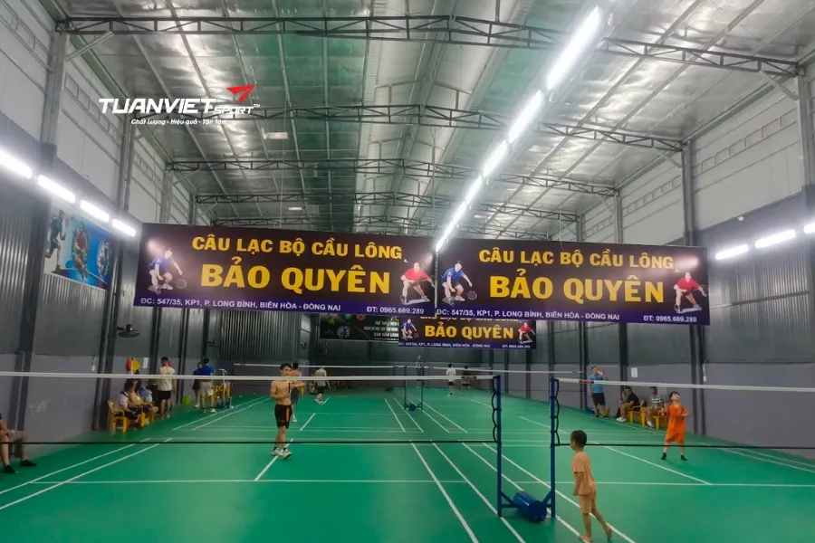 S&acirc;n Cầu L&ocirc;ng Bảo Quy&ecirc;n - S&acirc;n cầu l&ocirc;ng tỉnh Đồng Nai