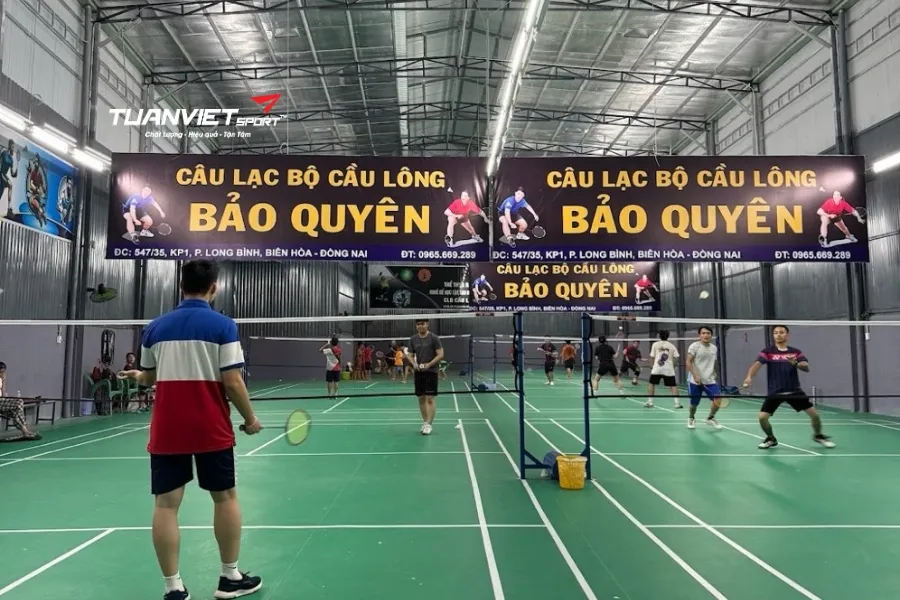 Sân Cầu Lông Bảo Quyên - Sân cầu lông tỉnh Đồng Nai