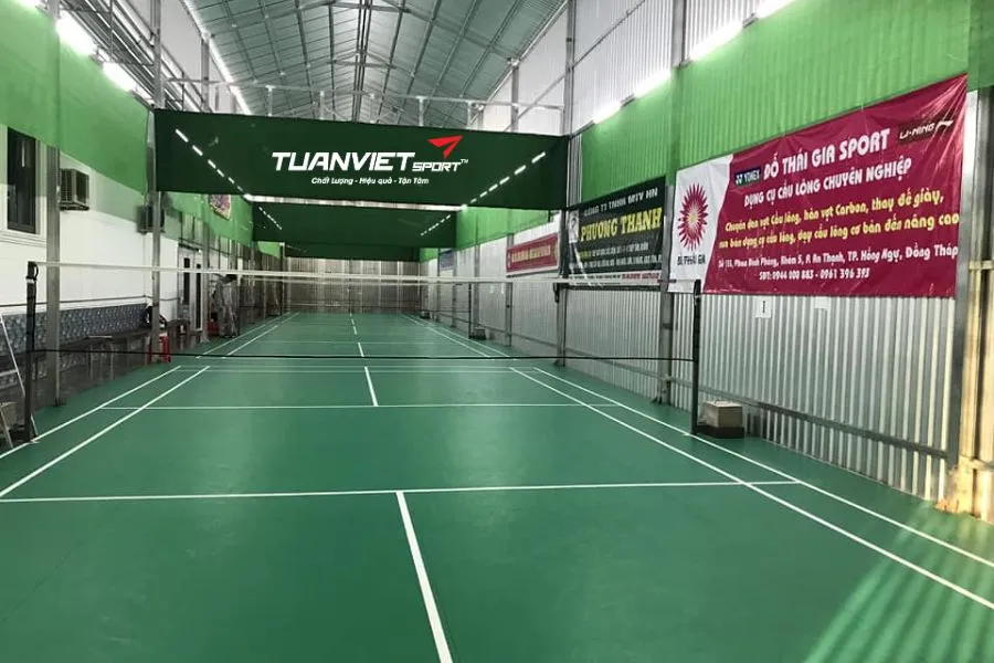 Sân cầu lông Huy Hoàng - Sân cầu lông tỉnh Đồng Tháp
