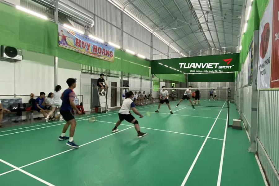 Sân cầu lông Huy Hoàng - Sân cầu lông tỉnh Đồng Tháp
