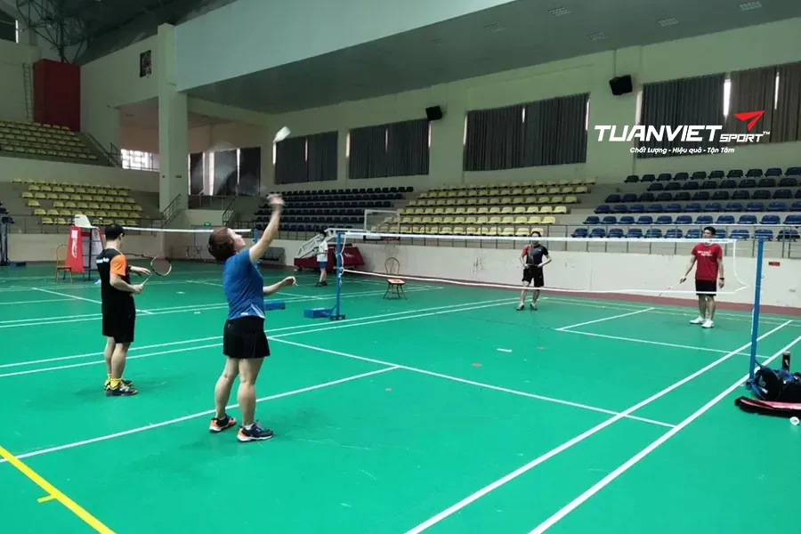 S&acirc;n cầu l&ocirc;ng Trung t&acirc;m Thể thao Ho&agrave;i Đức - S&acirc;n cầu l&ocirc;ng Huyện Ho&agrave;i Đức