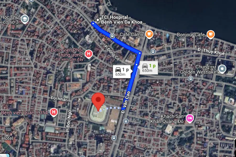 sân cầu lông Quận Ba Đình