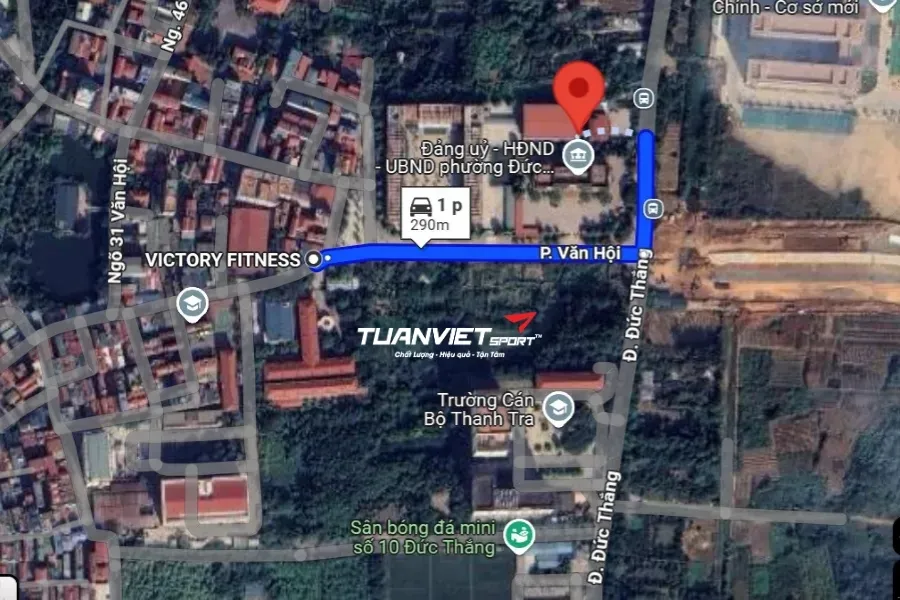 Sân cầu lông Trường Tiểu học Đức Thắng - Sân cầu lông Quận Bắc Từ Liêm