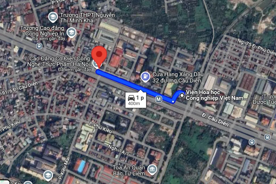 sân cầu lông Quận Bắc Từ Liêm