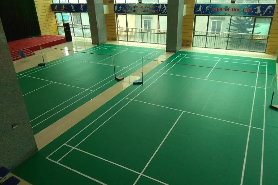sân cầu lông quận Cầu Giấy