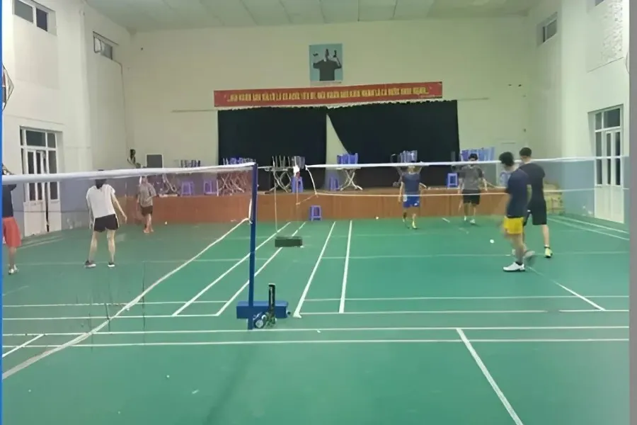 Sân cầu lông ban cơ yếu chính phủ - sân cầu lông quận đống đa