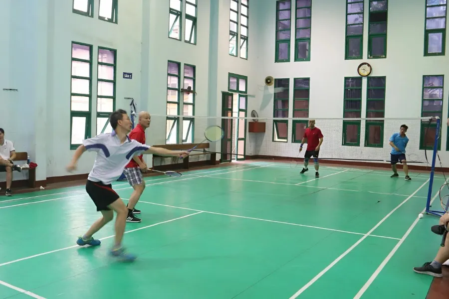 Sân cầu lông ban cơ yếu chính phủ - sân cầu lông quận đống đa