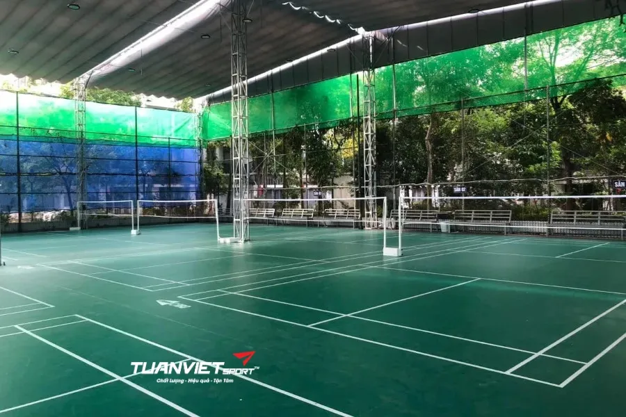S&acirc;n cầu l&ocirc;ng KĐT Ao S&agrave;o - s&acirc;n cầu l&ocirc;ng Quận Ho&agrave;ng Mai