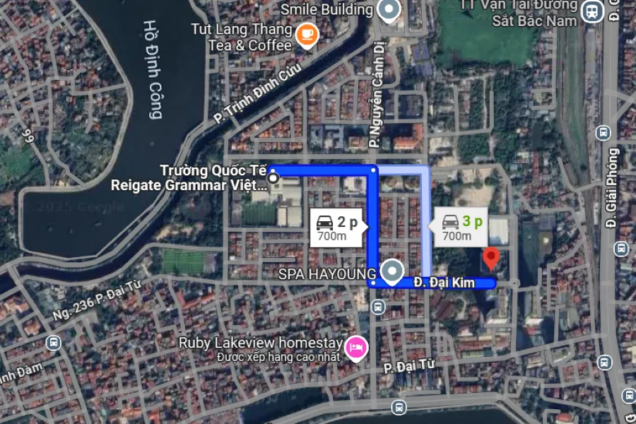 Sân cầu lông A&C 32 Đại Từ - sân cầu lông Quận Hoàng Mai