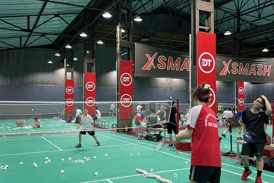 Sân cầu lông Đức Thảo - sân cầu lông Quận Hoàng Mai