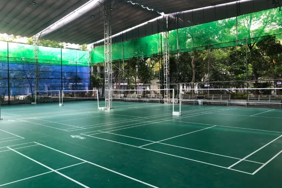 Sân cầu lông KĐT Ao Sào - sân cầu lông Quận Hoàng Mai
