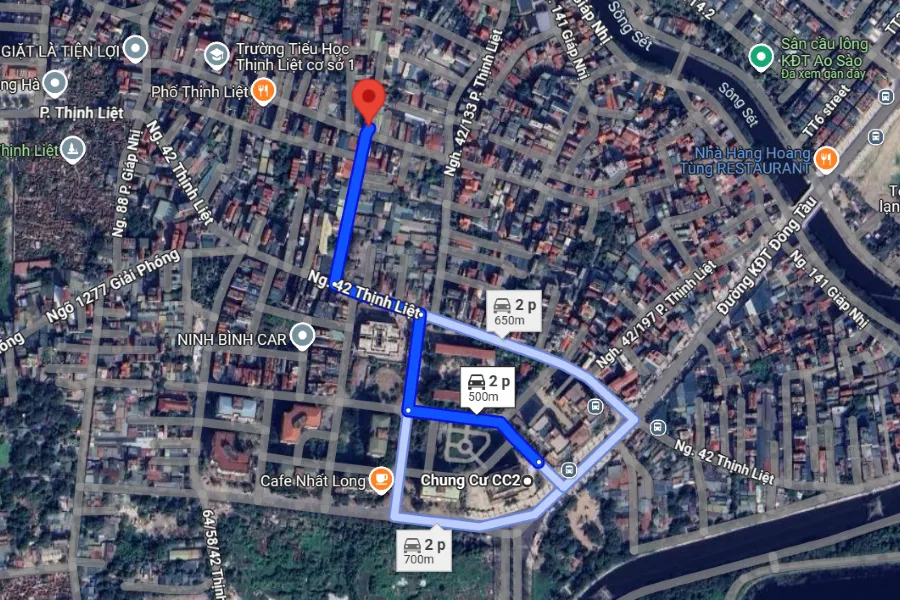 Sân cầu lông Thịnh Liệt - sân cầu lông quận Hoàng Mai