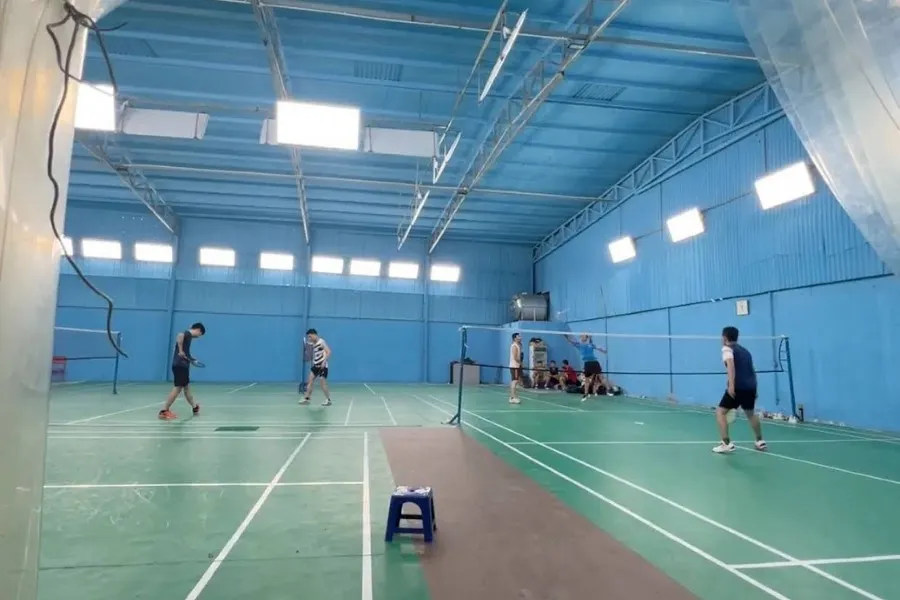 Sân cầu lông Thịnh Liệt - sân cầu lông quận Hoàng Mai