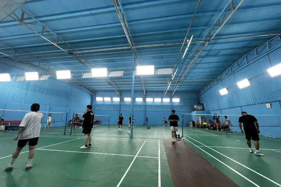 Sân cầu lông Thịnh Liệt - sân cầu lông quận Hoàng Mai