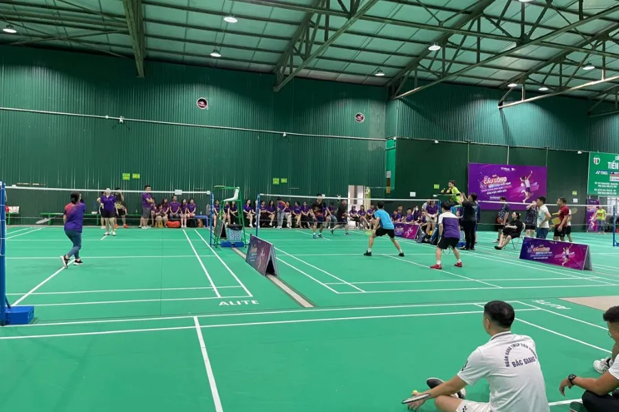 Sân Cầu Lông Tiến Dinh Sport - Tân Mai - sân cầu lông Quận Hoàng Mai