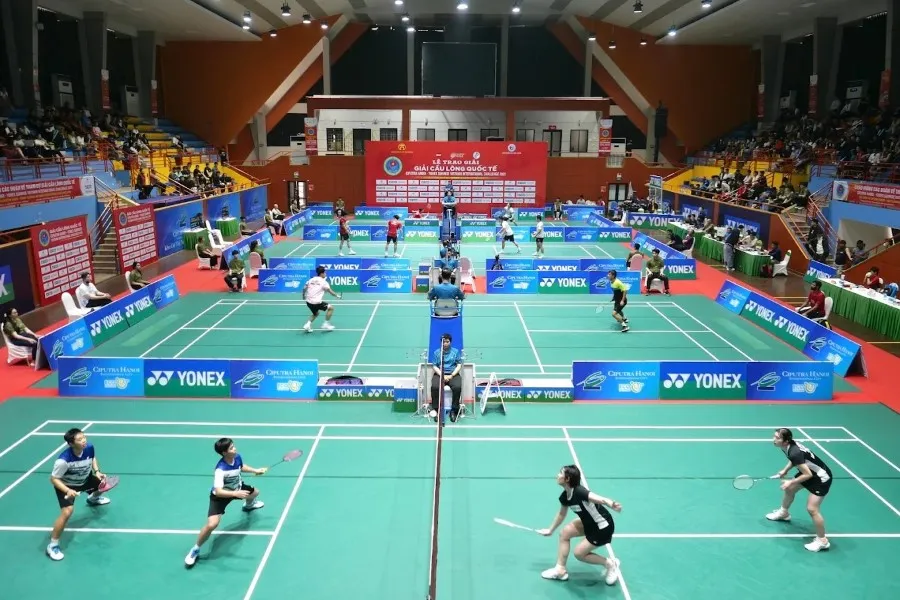 sân cầu lông Quận Tây Hồ