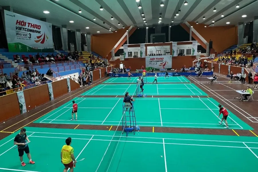 sân cầu lông Quận Tây Hồ