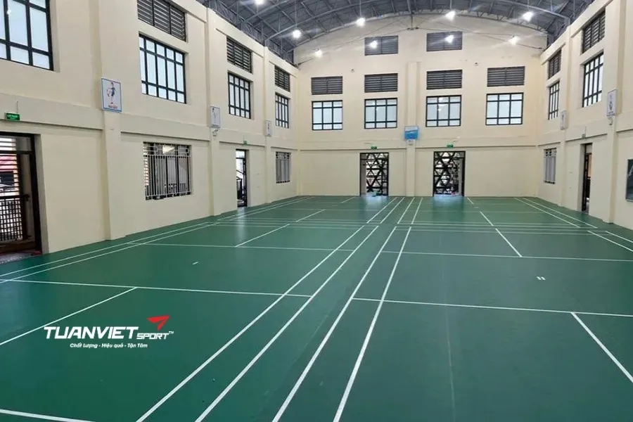 Sân cầu lông Trường THCS Nguyễn Trãi - Sân cầu lông Quận Thanh Xuân