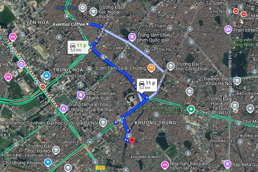 Sân cầu lông 31 Khương Hạ - quận Thanh Xuân