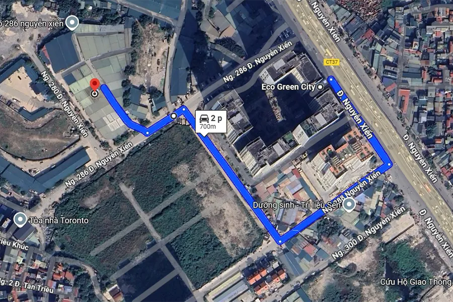 Sân cầu lông 4T - quận Thanh Xuân