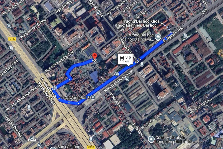 Sân cầu Lông Aurora Cơ Sở 2 - quận Thanh Xuân