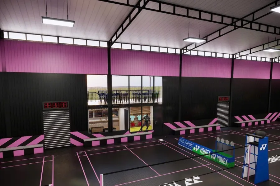 Sân cầu lông Black Pink - Định Công - sân cầu lông quận Thanh Xuân