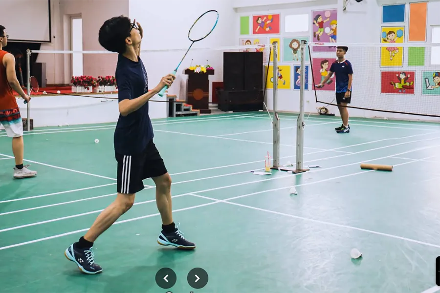 Sân cầu lông Trường Mầm Non Thanh Xuân Nam - quận Thanh Xuân