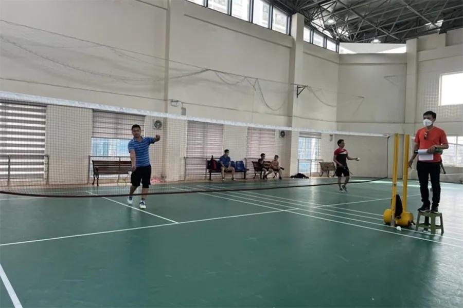 Sân cầu lông Trường THCS Thanh Xuân Trung - sân cầu lông quận Thanh Xuân