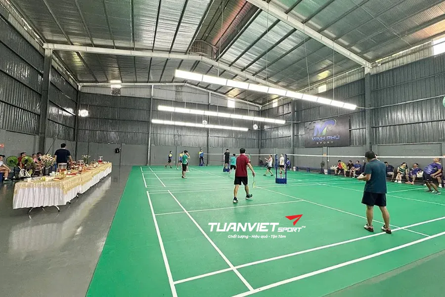 sân cầu lông Minh Phú Sport - sân cầu lông huyện Mê Linh 