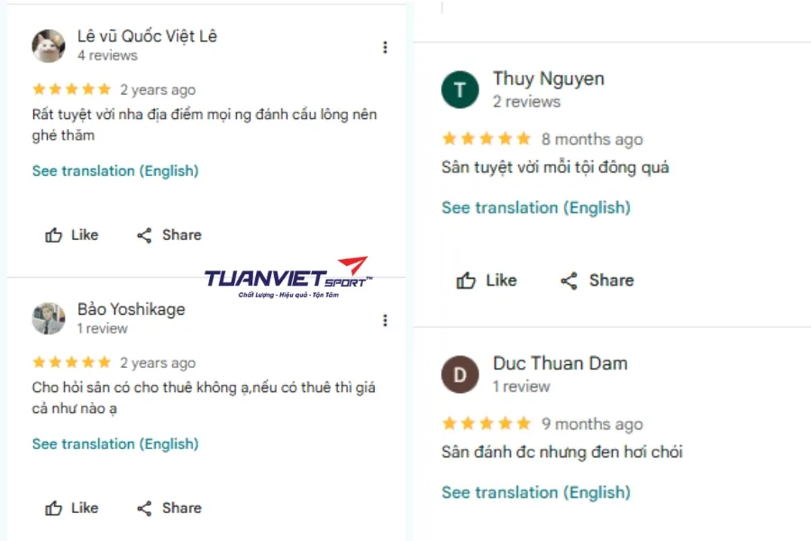 S&acirc;n cầu l&ocirc;ng EZB Cầu Niệm - S&acirc;n cầu l&ocirc;ng Hải Ph&ograve;ng
