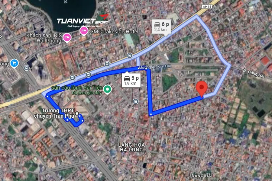 S&acirc;n cầu l&ocirc;ng EZB Đằng Hải - S&acirc;n cầu l&ocirc;ng tỉnh Hải Ph&ograve;ng