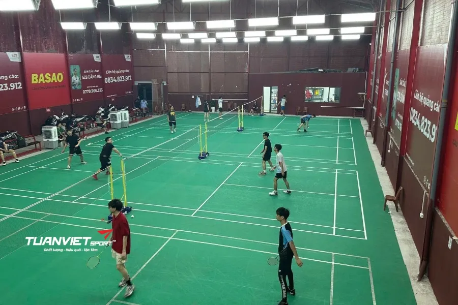 S&acirc;n cầu l&ocirc;ng EZB Đằng Hải - S&acirc;n cầu l&ocirc;ng tỉnh Hải Ph&ograve;ng