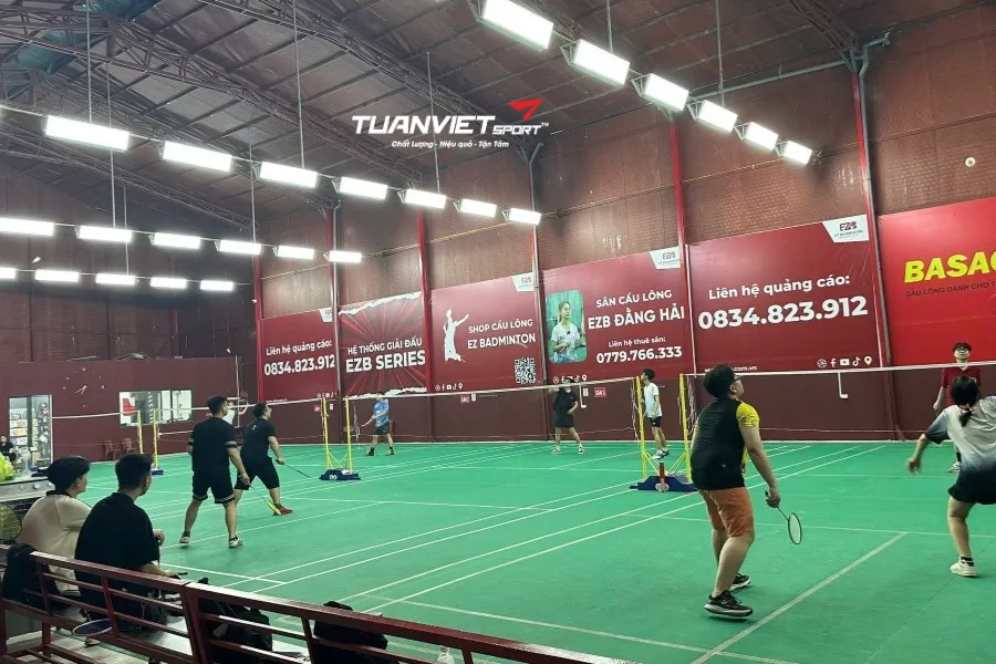 S&acirc;n cầu l&ocirc;ng EZB Đằng Hải - S&acirc;n cầu l&ocirc;ng tỉnh Hải Ph&ograve;ng