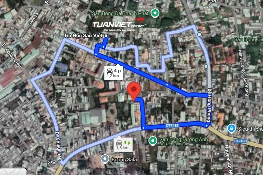 C&acirc;u lạc bộ cầu l&ocirc;ng Đ&ocirc;ng An 2 - S&acirc;n cầu l&ocirc;ng Th&agrave;nh phố Dĩ An