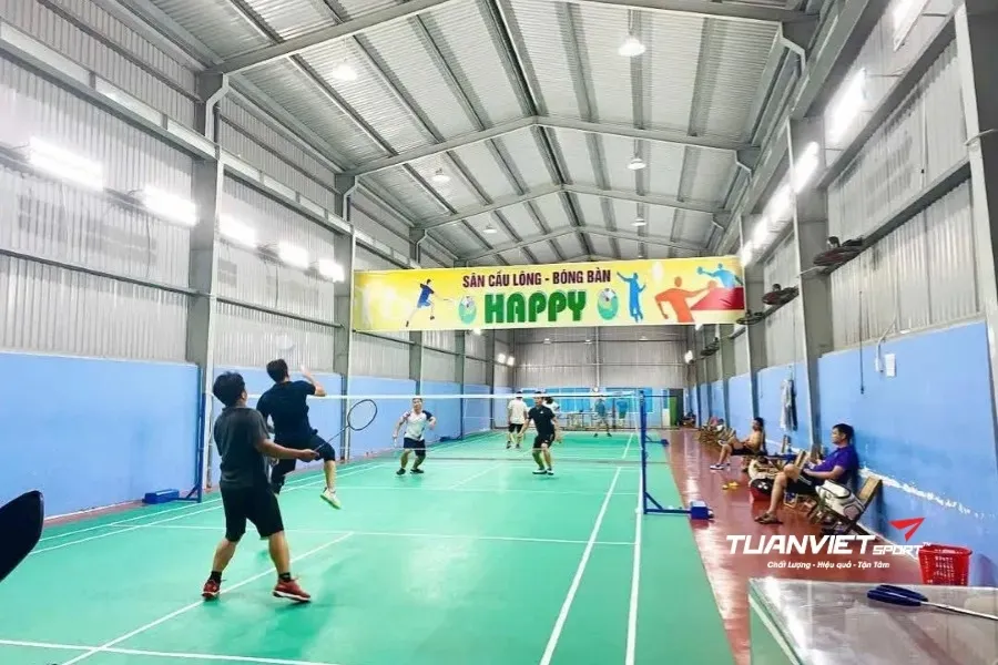 Sân Cầu Lông Happy - Bình Dương - Sân cầu lông Thành phố Thủ Dầu Một