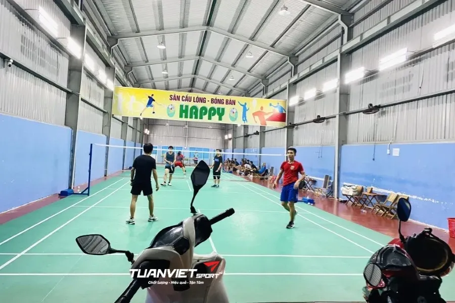 Sân Cầu Lông Happy - Bình Dương - Sân cầu lông Thành phố Thủ Dầu Một