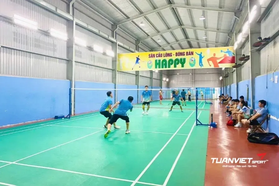 Sân Cầu Lông Happy - Bình Dương - Sân cầu lông Thành phố Thủ Dầu Một