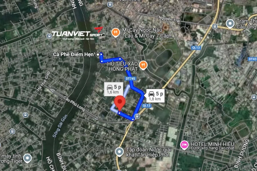 S&acirc;n Cầu L&ocirc;ng Năm Tr&uacute;c - S&acirc;n cầu l&ocirc;ng Th&agrave;nh phố Thuận An