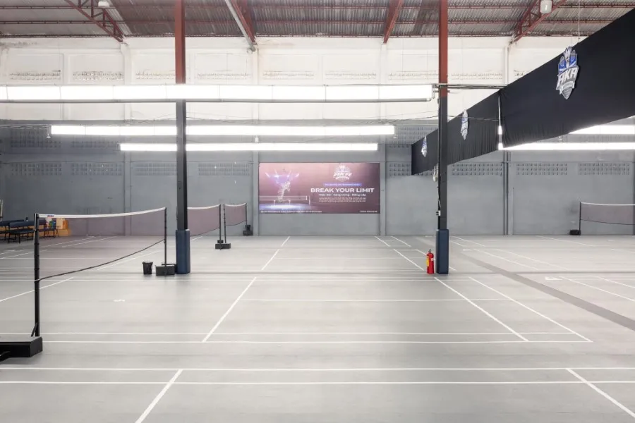 sân cầu lộng Quận Bình Tân - Aka Badminton Center