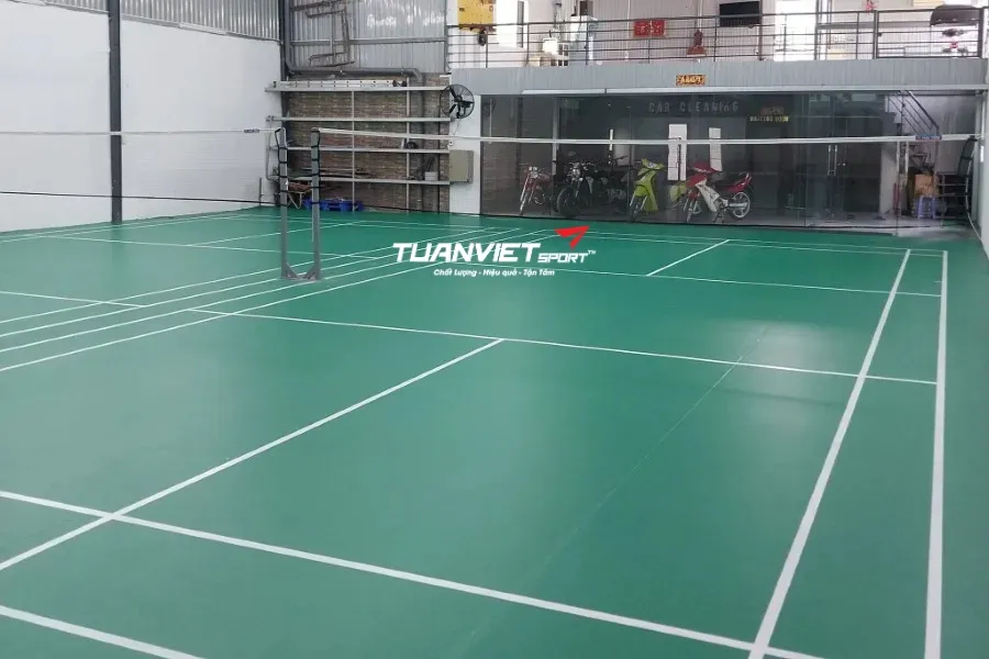 S&acirc;n cầu l&ocirc;ng Phước Thuận - S&acirc;n cầu l&ocirc;ng Huyện H&oacute;c M&ocirc;n