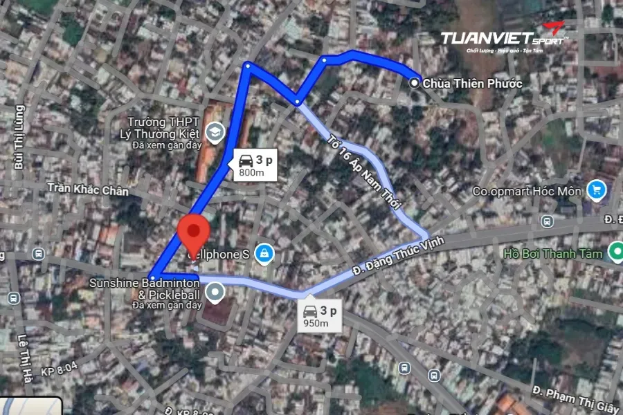 S&acirc;n cầu l&ocirc;ng TTTDTT Huyện H&oacute;c M&ocirc;n - S&acirc;n cầu l&ocirc;ng Huyện H&oacute;c M&ocirc;n