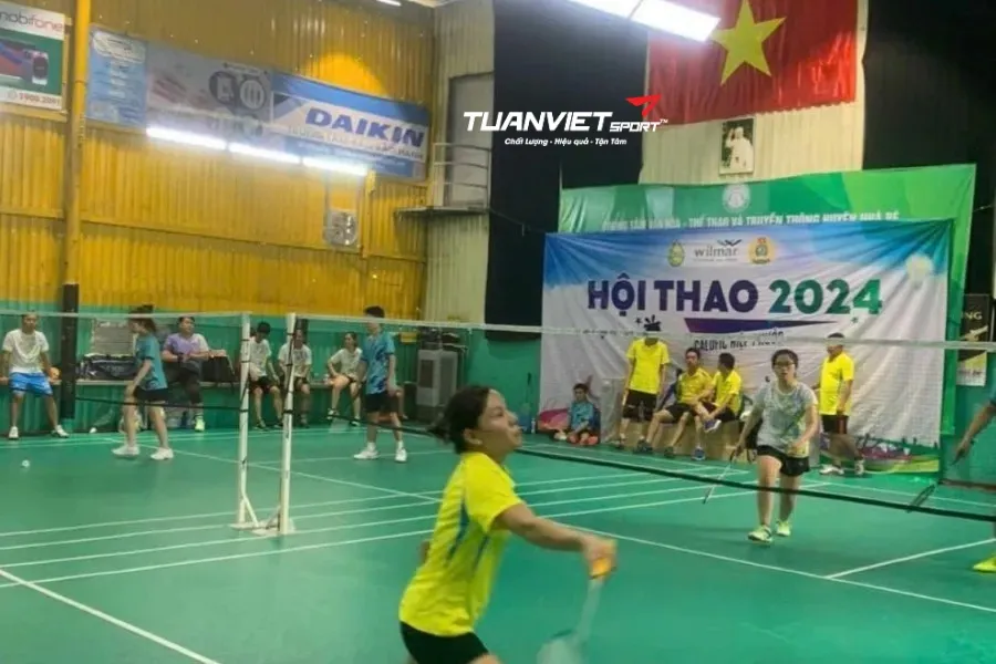 s&acirc;n Cầu l&ocirc;ng KCN Hiệp Phước - S&acirc;n cầu l&ocirc;ng Huyện Nh&agrave; B&egrave;