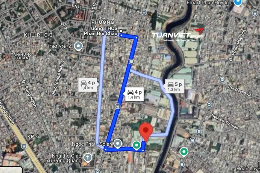 Sân cầu lông Đức Kim - Sân cầu lông Quận 12