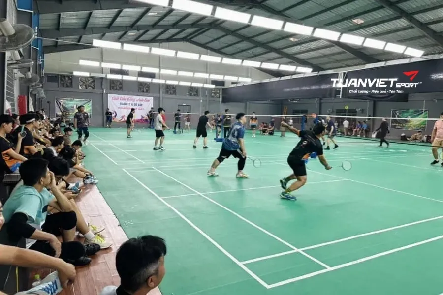 Sân cầu lông Space Badminton - Sân cầu lông Quận 12
